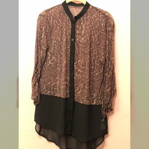 Long sleeve blouse